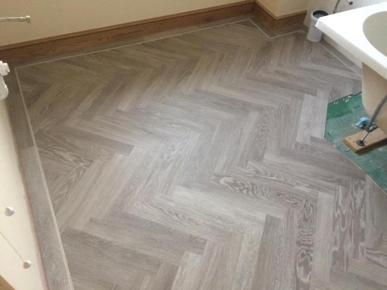 Karndean flooring in bathrooms Midland carpets and flooring