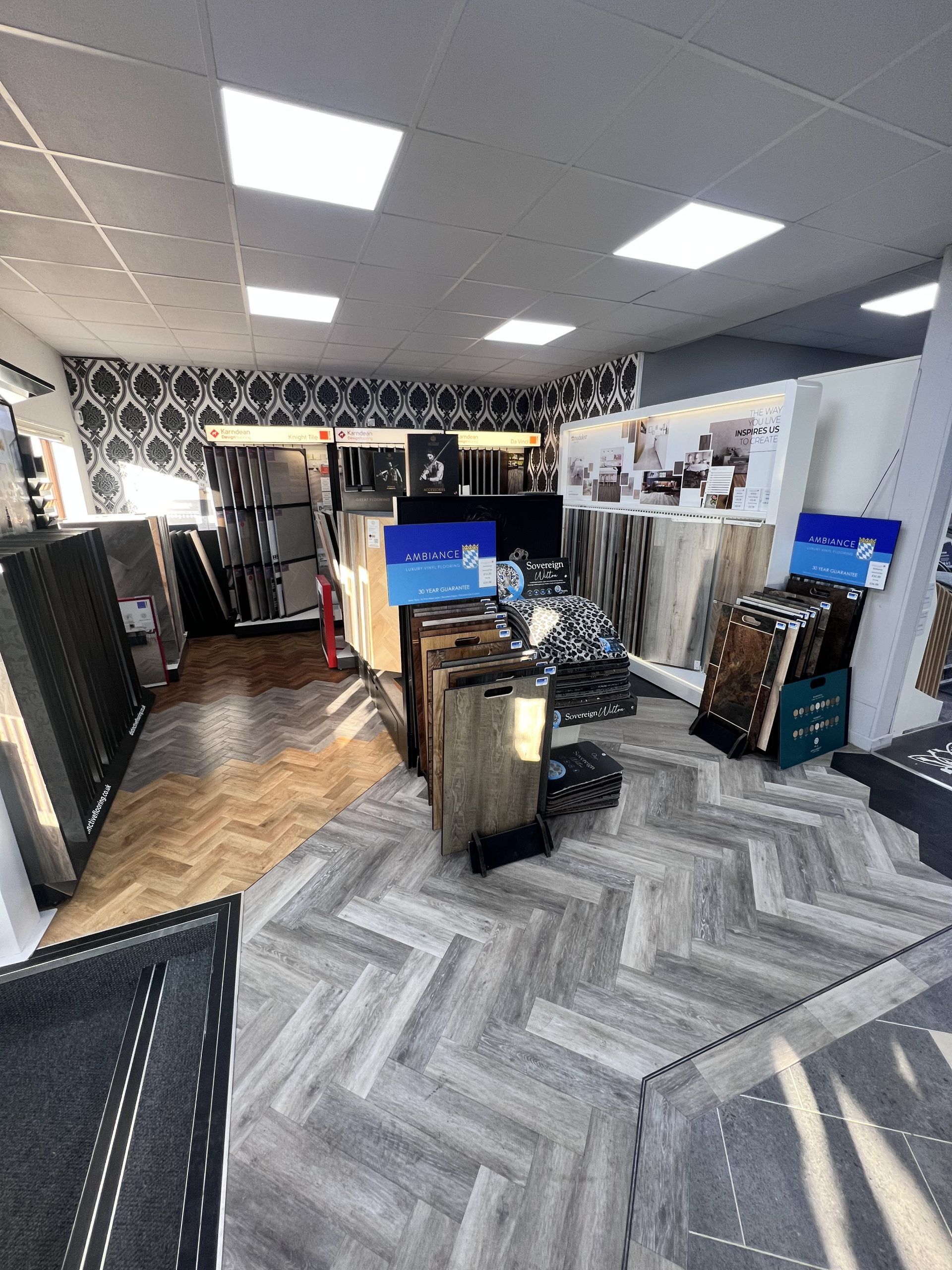 Showroom Midland carpets and flooring