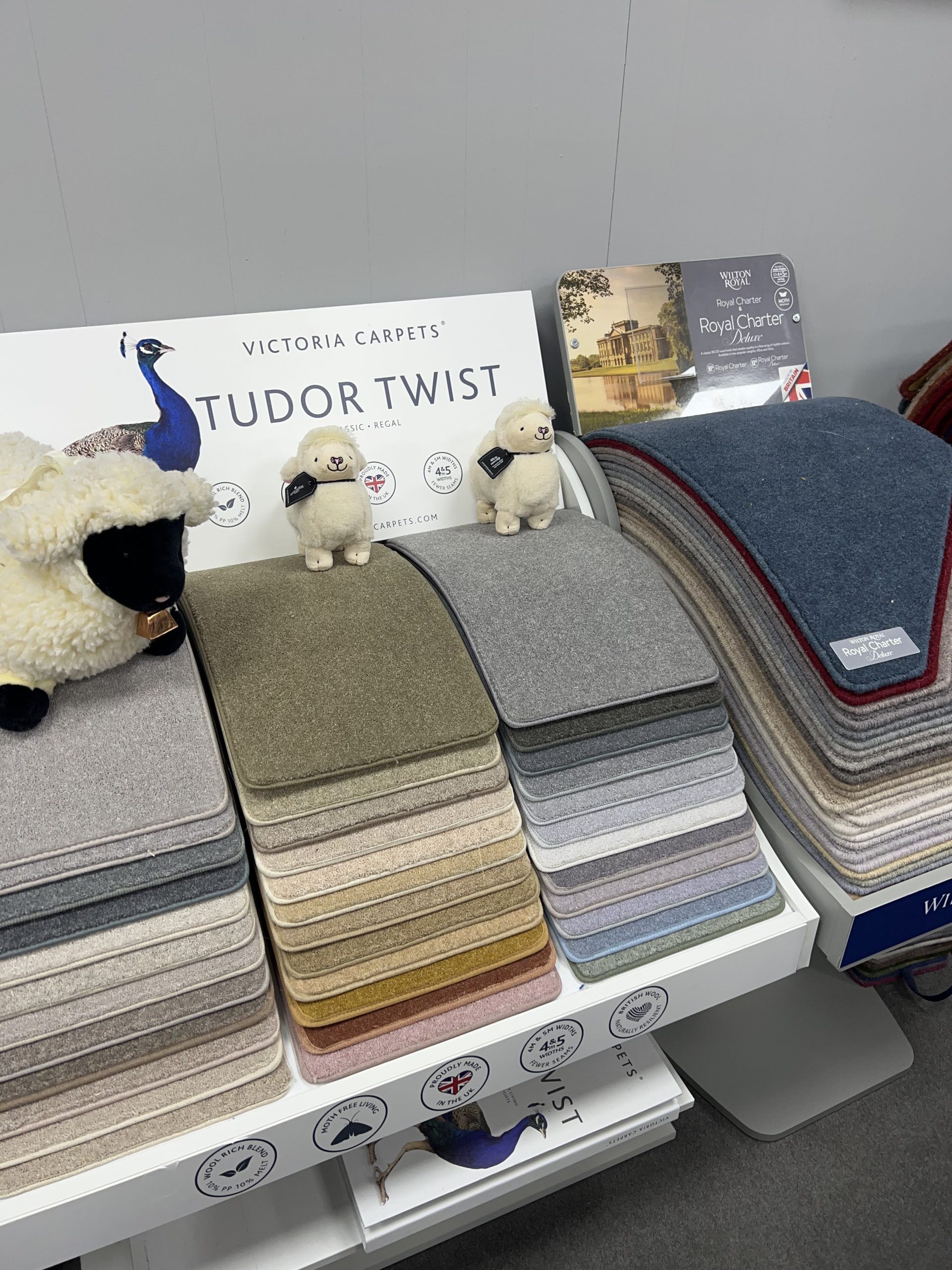 Showroom Midland carpets and flooring