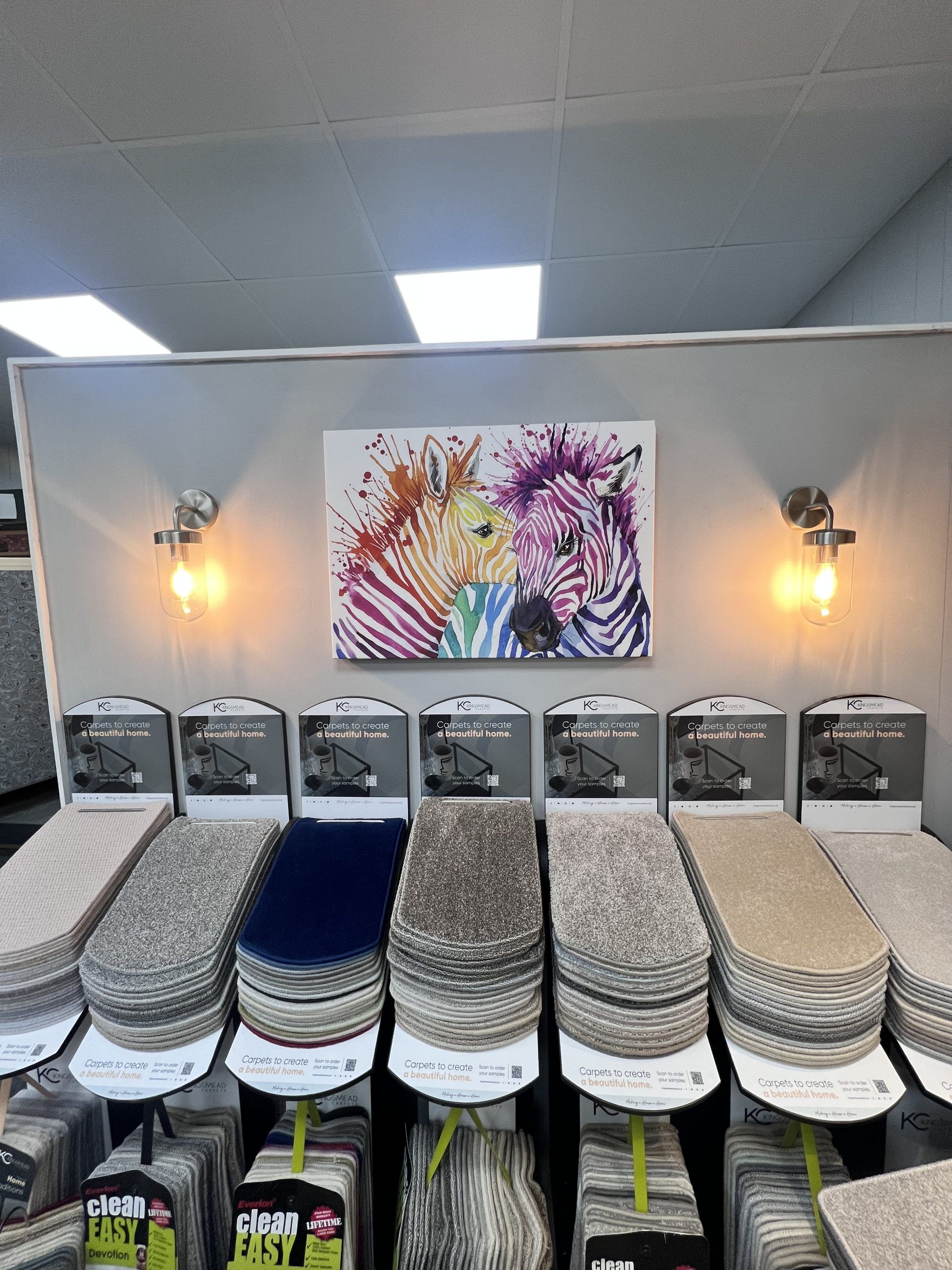 Showroom Midland carpets and flooring