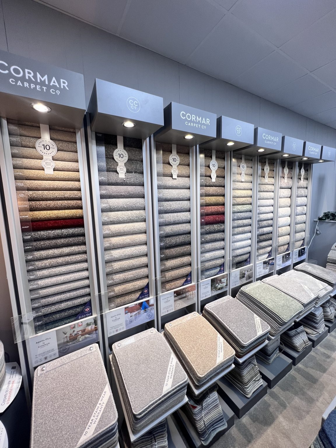 Showroom Midland carpets and flooring