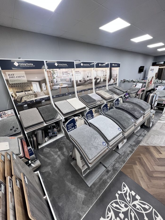 Showroom Midland carpets and flooring